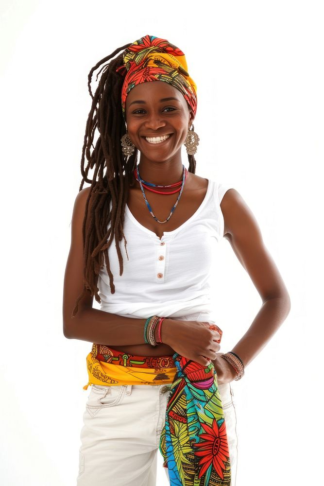 Jamaica reggae women smiling necklace | Premium Photo - rawpixel