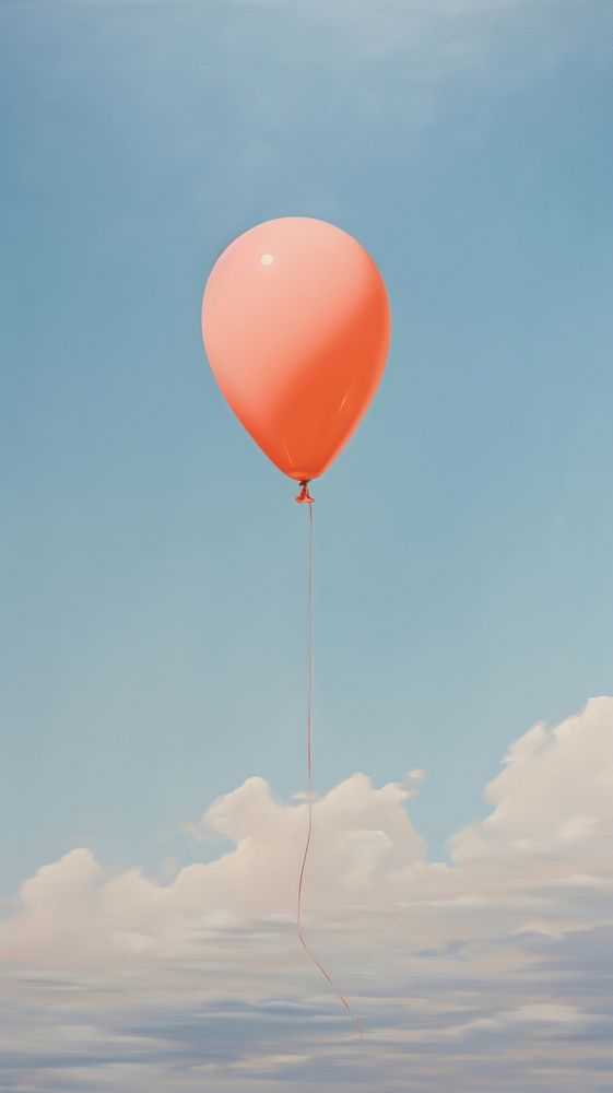 Minimal space balloon tranquility aircraft outdoors.