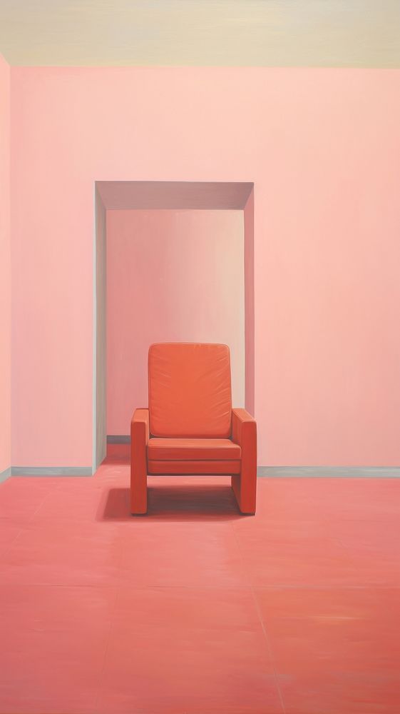 Furniture flooring painting chair.