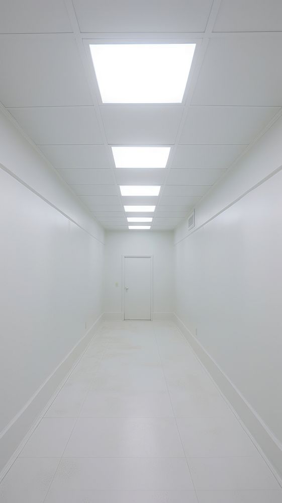 White architecture daylighting illuminated.