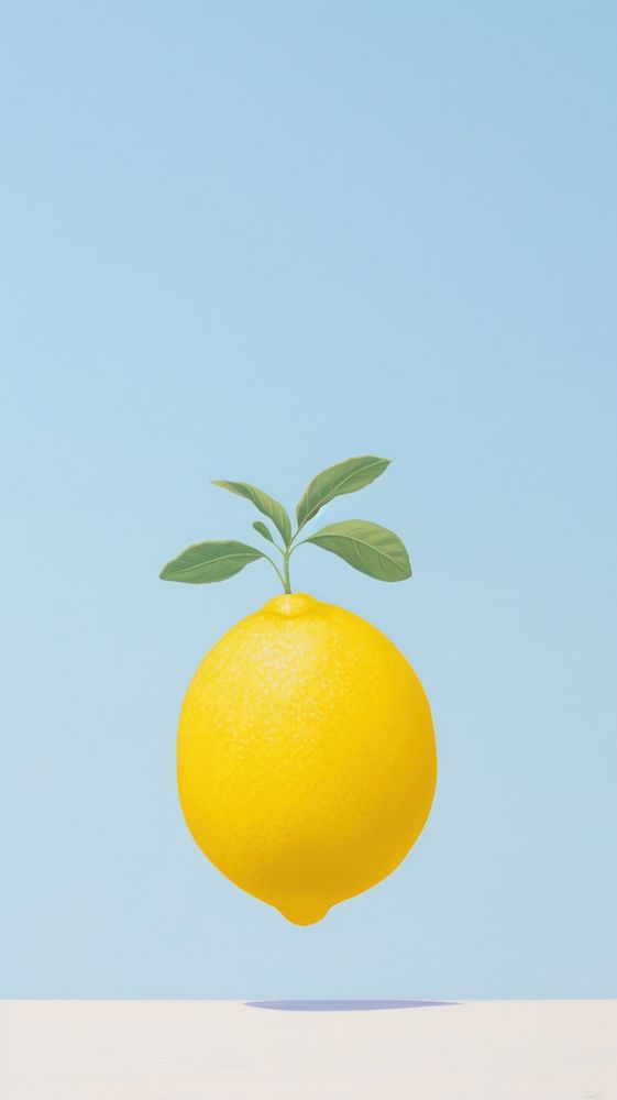 Lemon plant fruit food.