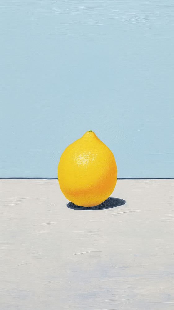 Lemon grapefruit painting plant.