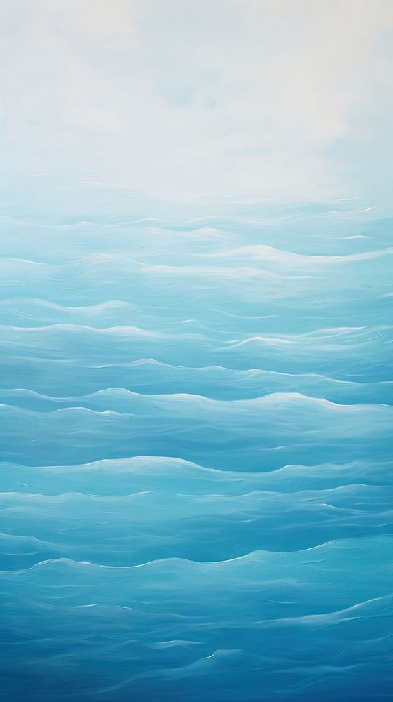 Minimal space sea painting nature ocean.