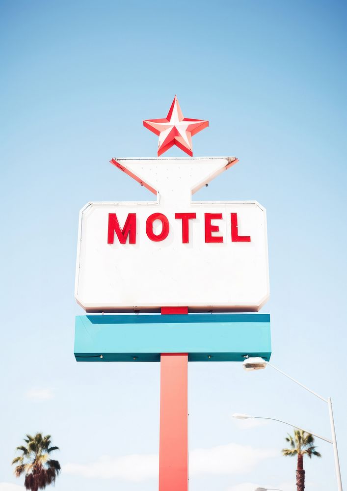 Sign architecture symbol motel.