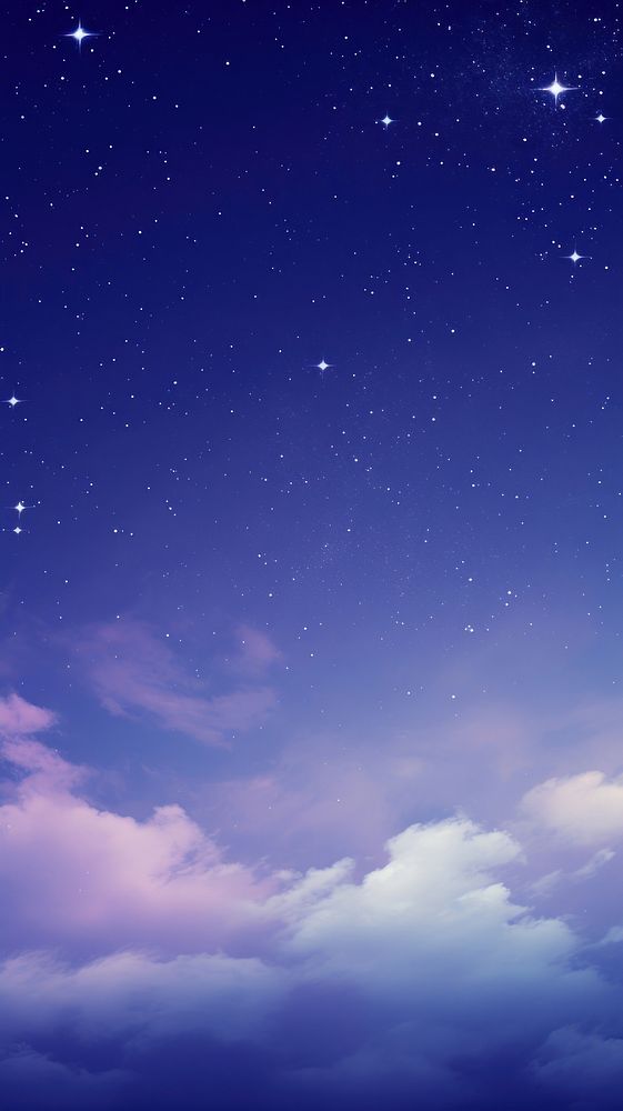  Beautiful night sky wallpaper astronomy outdoors nature. AI generated Image by rawpixel.