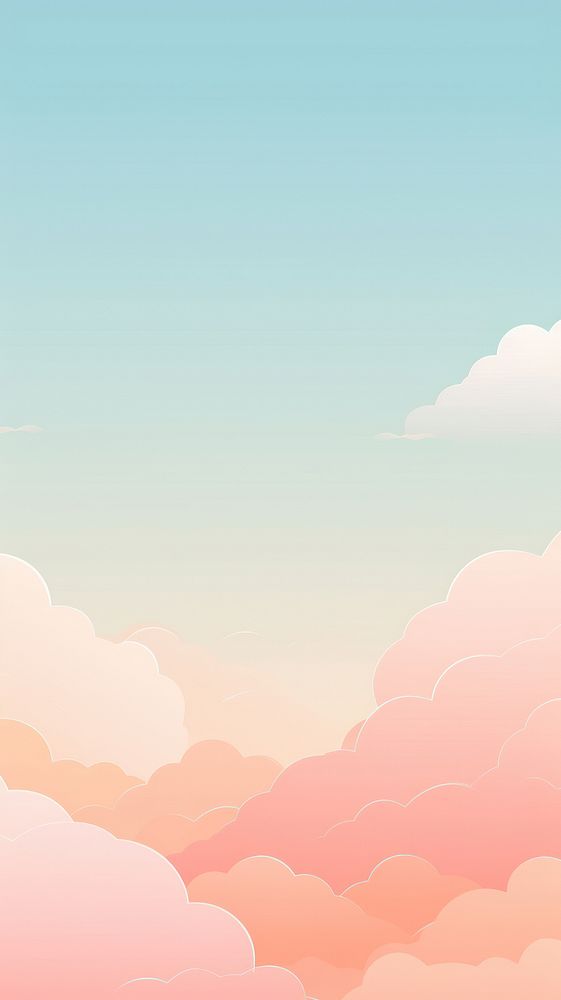 Cute outdoors nature cloud. AI generated Image by rawpixel.