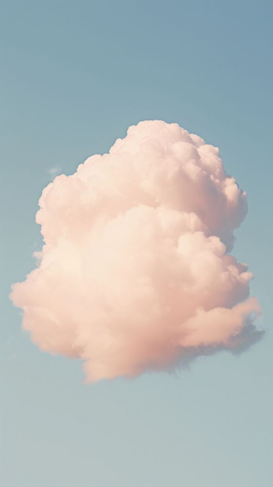 Isolated cloud outdoors nature sky. AI generated Image by rawpixel.