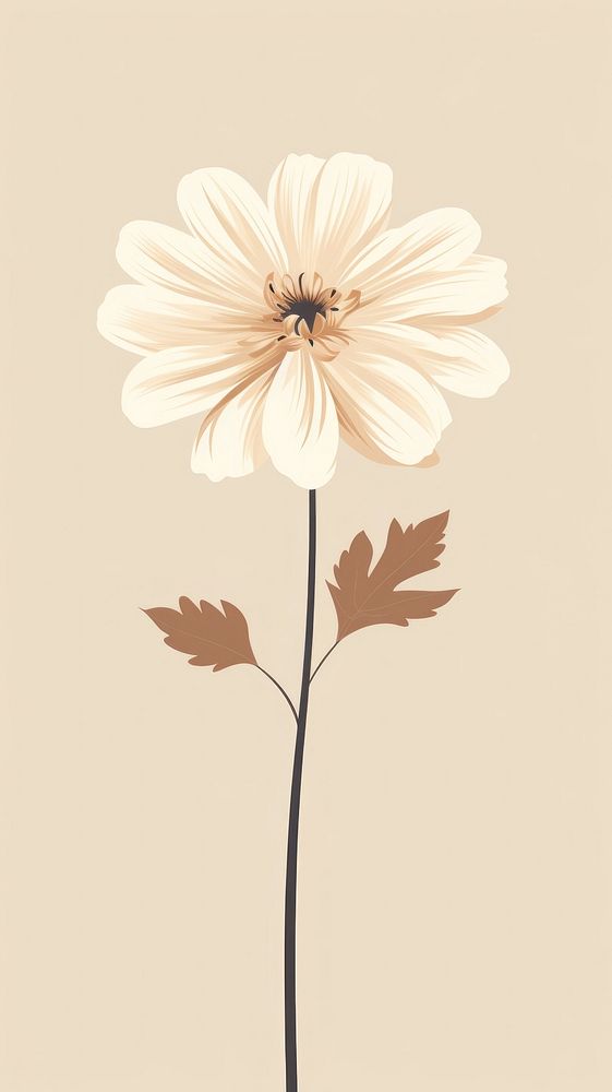  Flower petal plant art. AI generated Image by rawpixel.