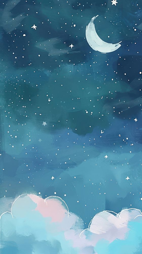 Night sky illustration backgrounds astronomy outdoors.