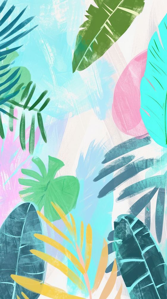 Tropical illustration backgrounds outdoors tropics.