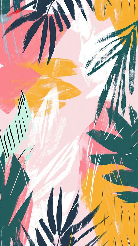 Tropical illustration backgrounds tropics pattern.