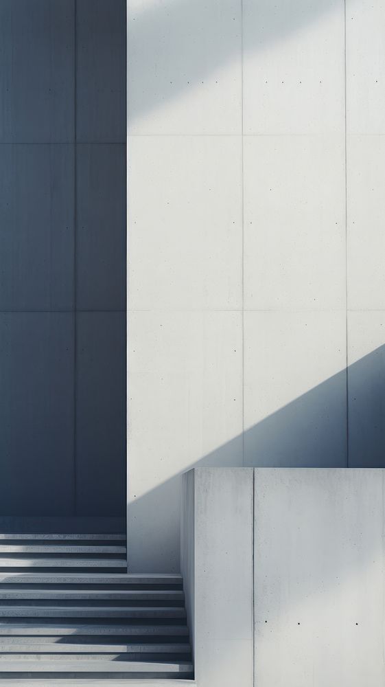  Close up picture of the brutal architecture wall staircase building. AI generated Image by rawpixel.