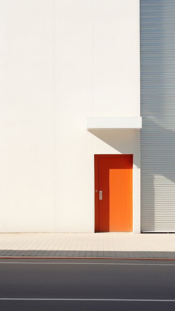  Front door of the minimart in urban city wall architecture building. AI generated Image by rawpixel.