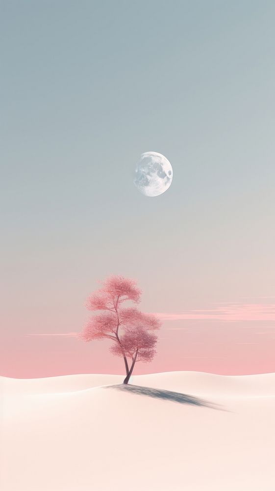  A moon the space landscape astronomy outdoors. AI generated Image by rawpixel.