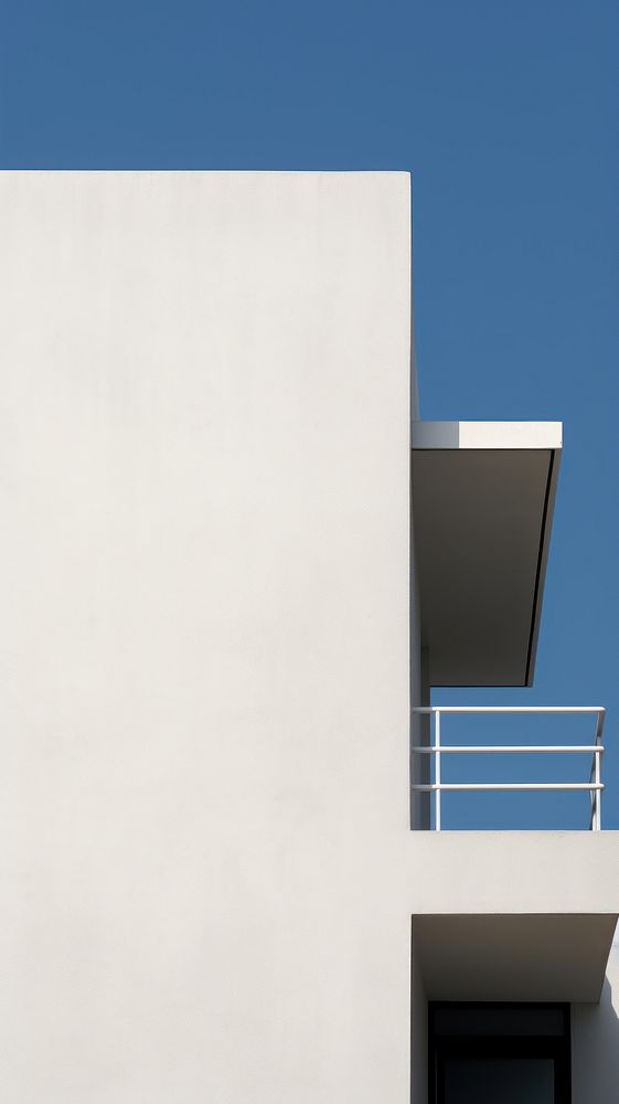  Avant-garde architecture building wall staircase. AI generated Image by rawpixel.