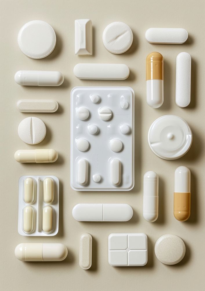 Medicine pill medication variation.