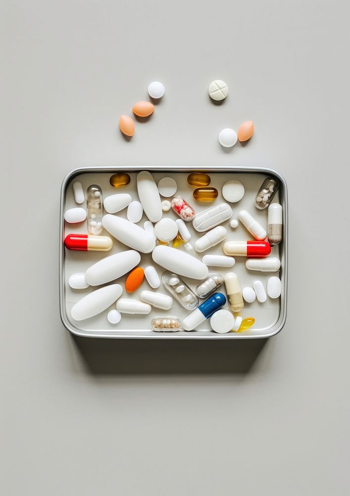 Medicine pill medication container.
