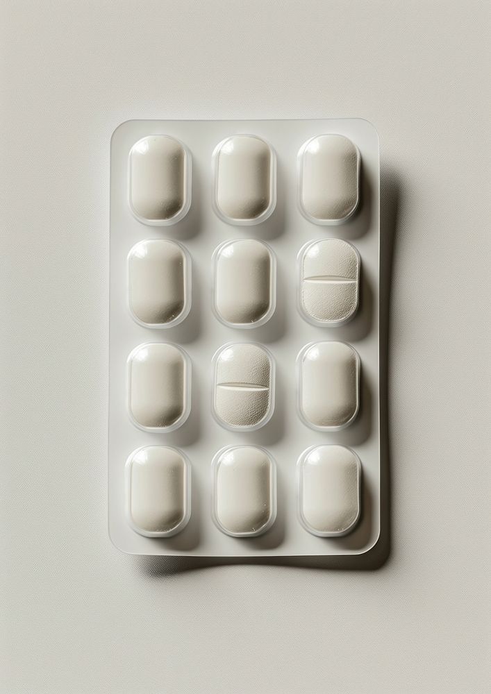 Pill white repetition medication.