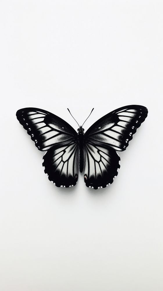 Close up butterfly insect animal black.