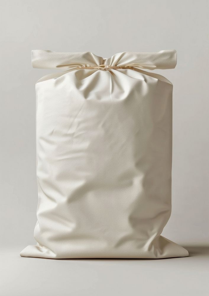 Flour bag  white white background simplicity.