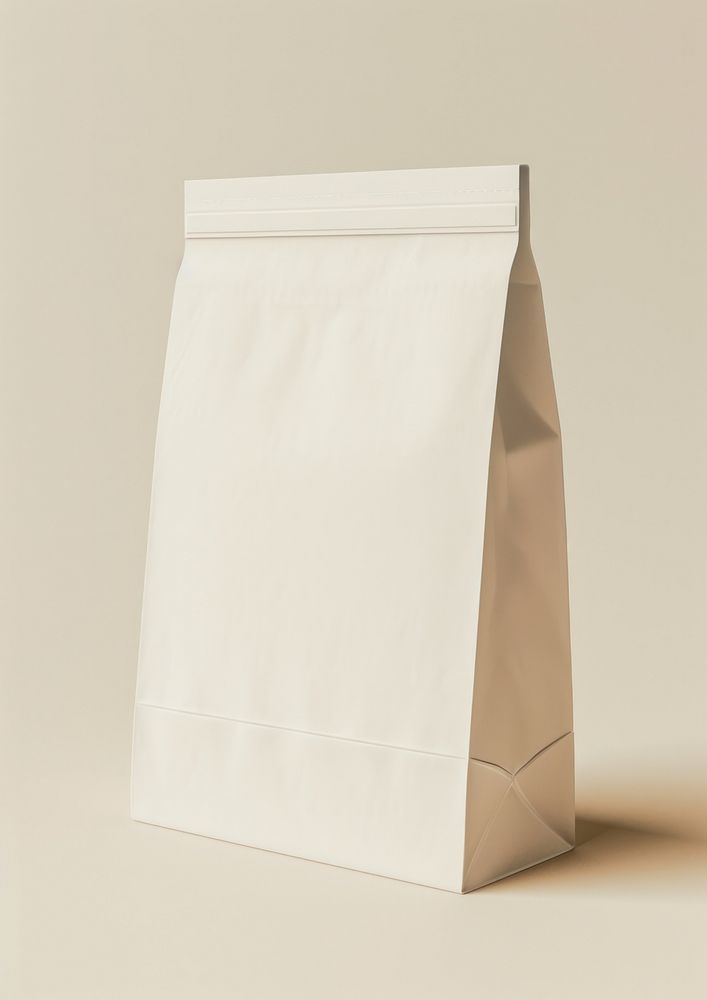 Kraft paper bakery bag  simplicity letterbox handbag.