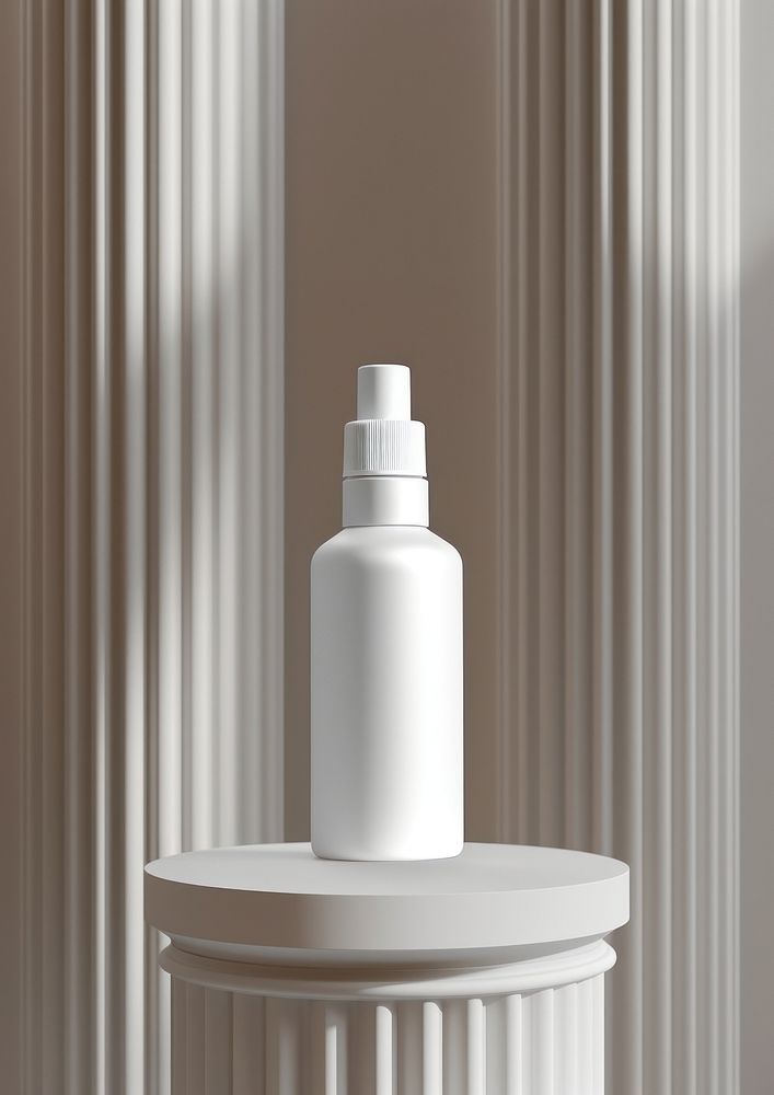 Room spray bottle  column architecture container.