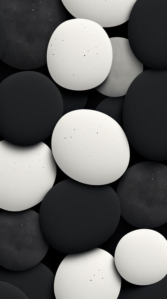 Black and white wallpaper simplicity shape egg.