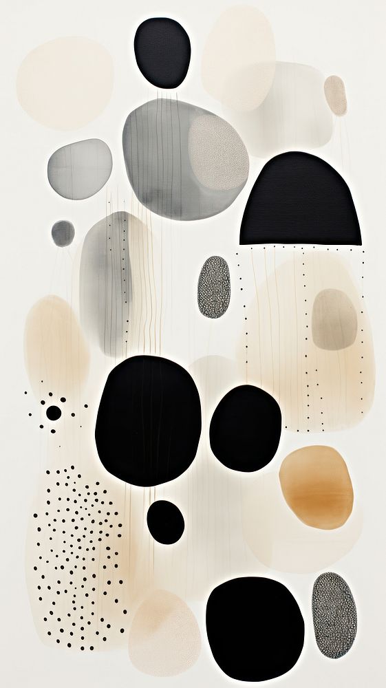 Black and white wallpaper abstract pattern shape.
