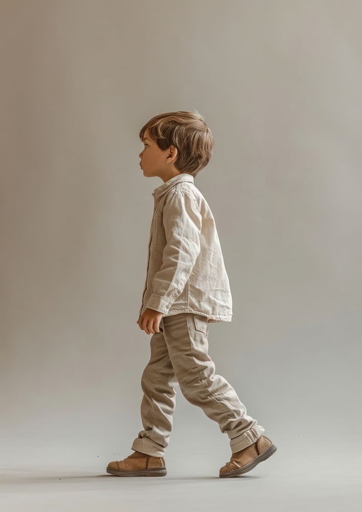 A boy photography footwear standing.