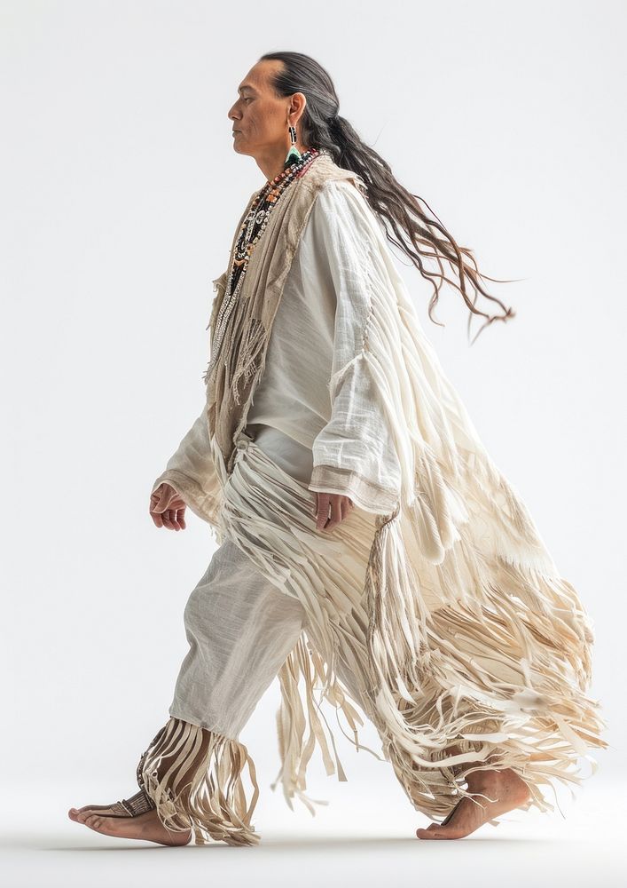 Native american dancing fashion adult.
