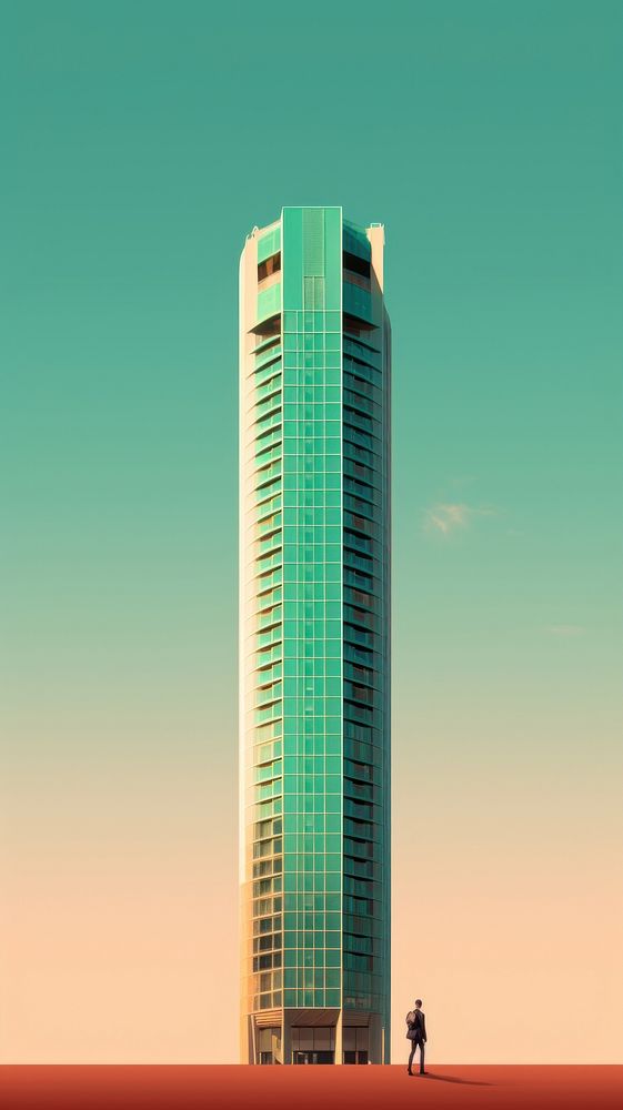 Architecture wallpaper building skyscraper tower.