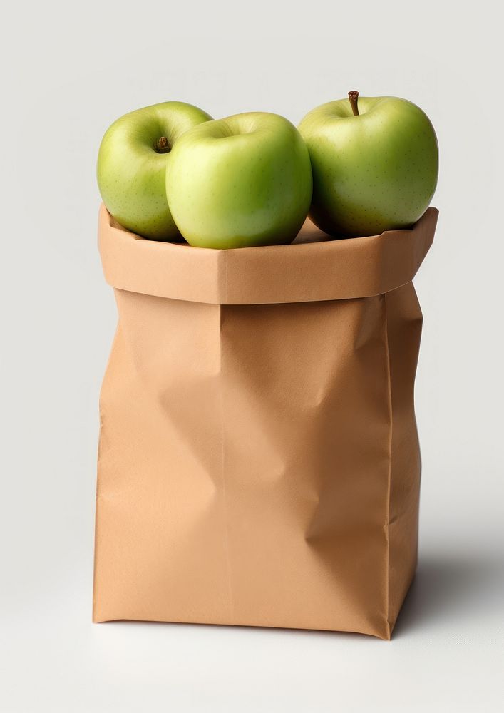 Apples plant food bag.