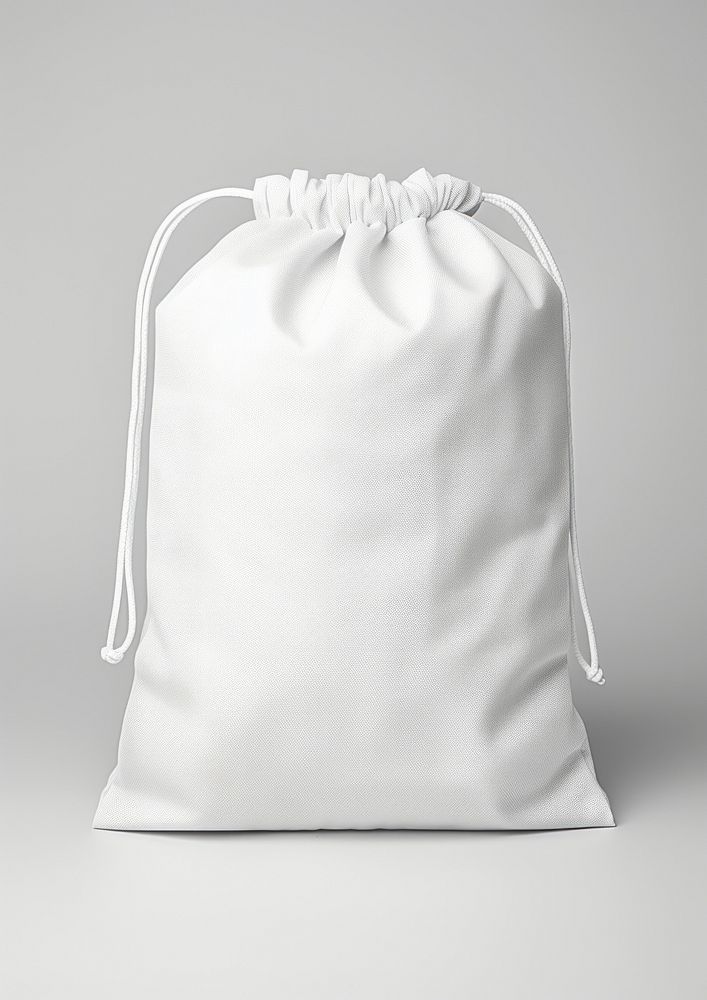 Ripstop bag  white simplicity monochrome.