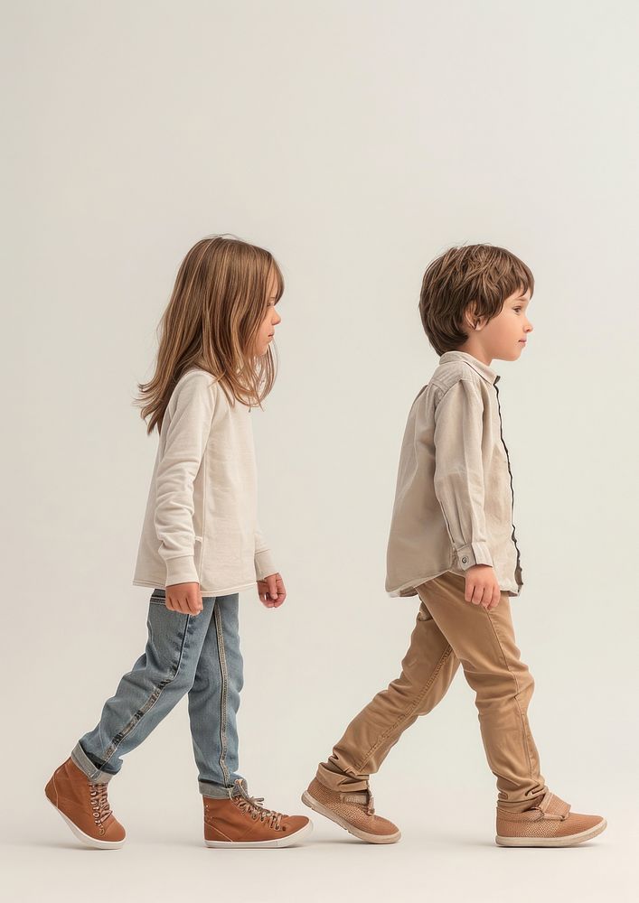 Children walk child footwear walking.