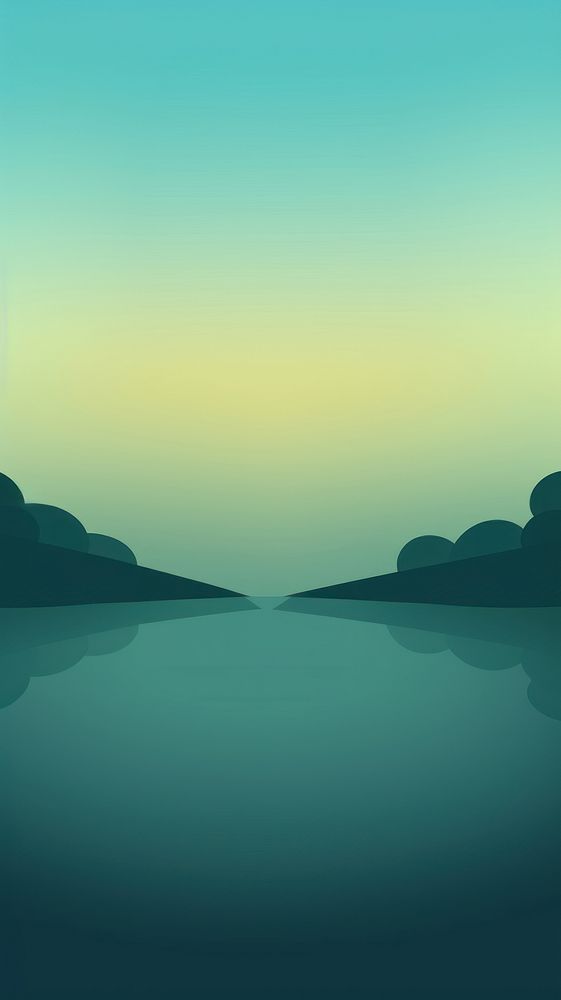 Minimal illustration of night lagoon backgrounds abstract outdoors.