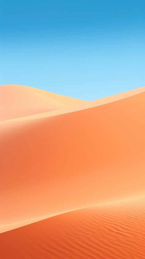 Desert dune wallpaper landscape outdoors nature.
