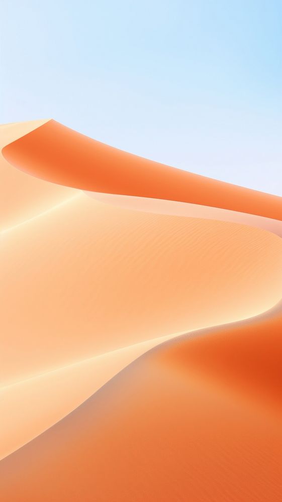 Desert dune wallpaper landscape abstract outdoors.