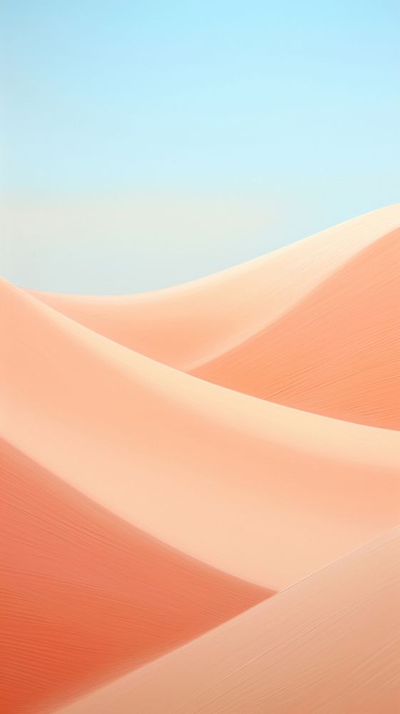 Desert dune wallpaper landscape abstract outdoors.