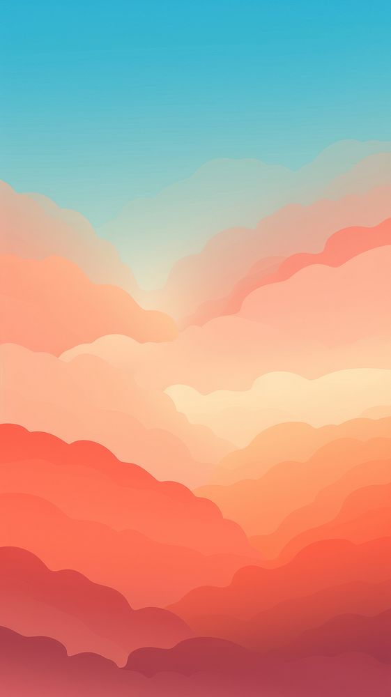 Sunset sky wallpaper landscape sunlight abstract.