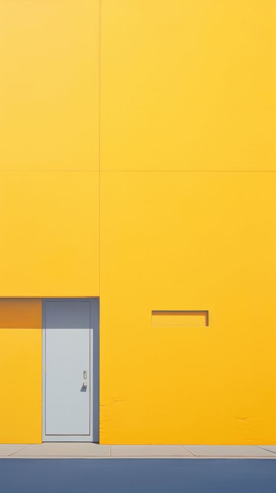 Yellow building wallpaper architecture backgrounds protection.