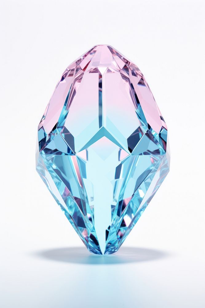 Crystal of ballin gemstone jewelry diamond.