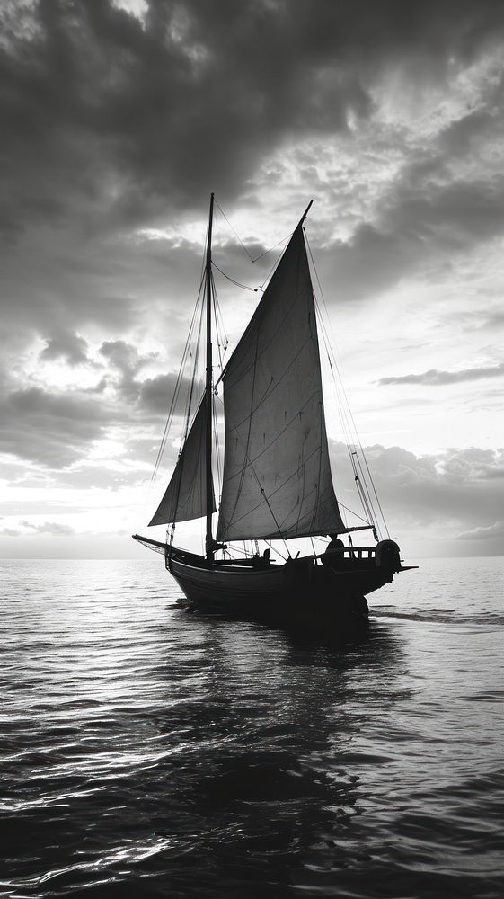 Photography of photograph vintage sailing boat watercraft sailboat outdoors.