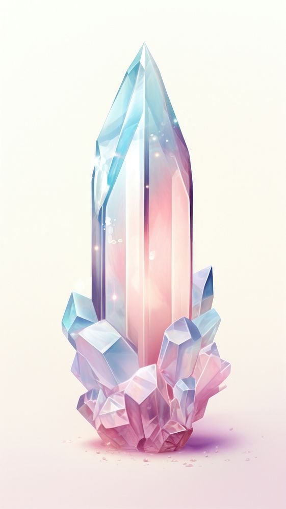 Crystal stone quartz creativity jewelry.