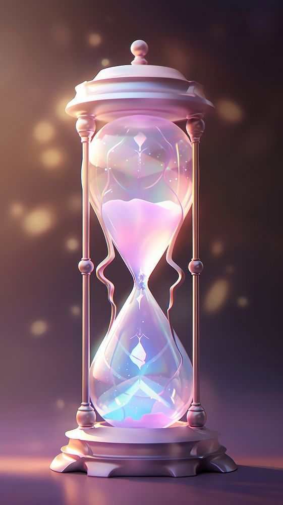 Hourglass crystal illuminated chandelier deadline.
