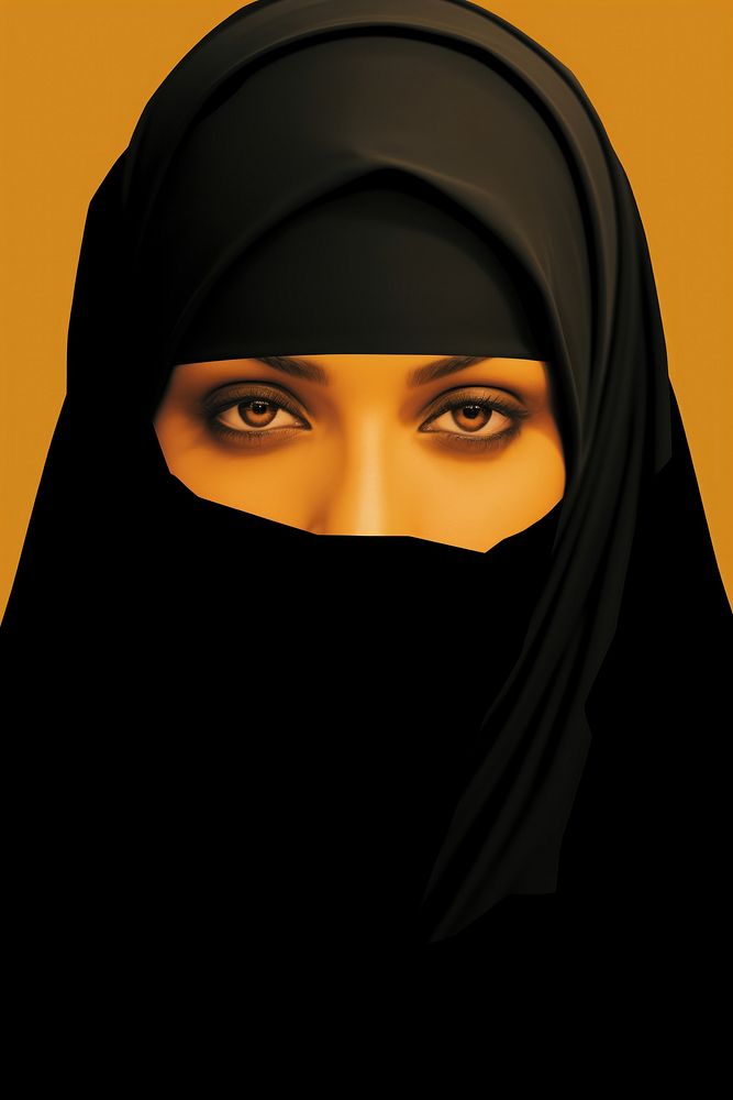 Islamic adult women veil.