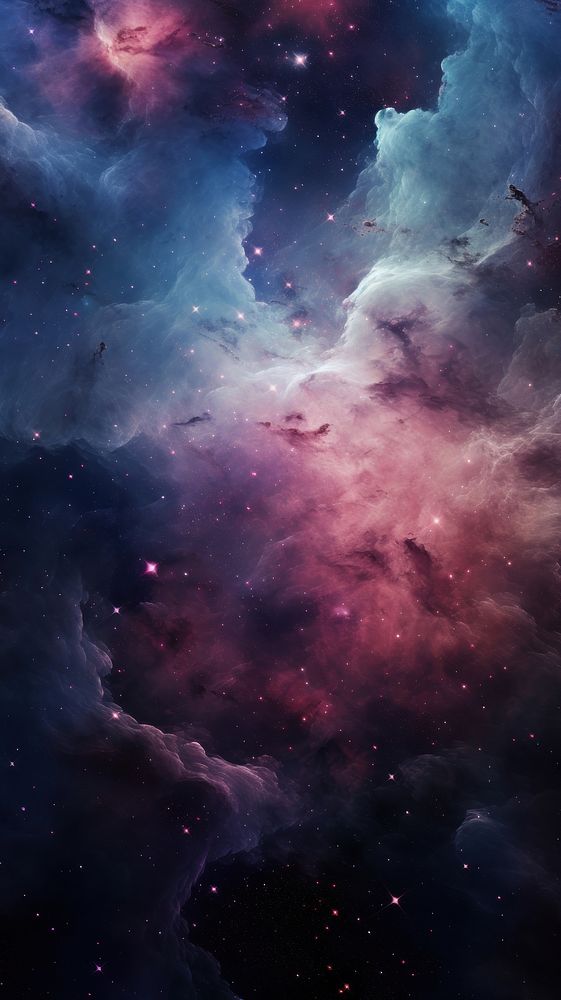  Nebula galaxy astronomy universe nature. AI generated Image by rawpixel.
