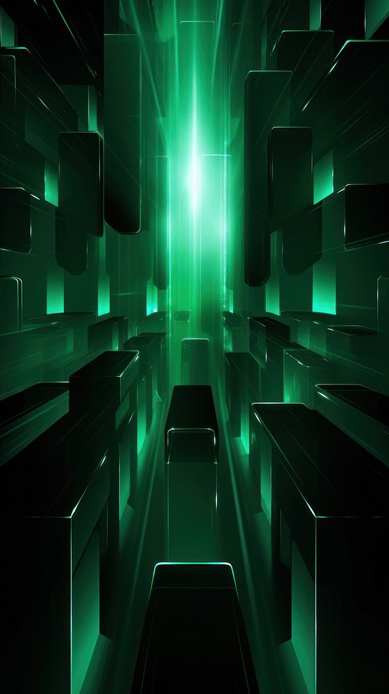  Green wallpaper light backgrounds abstract. AI generated Image by rawpixel.