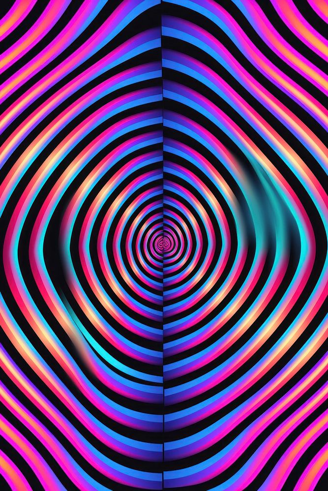 A mirror pattern purple spiral. AI generated Image by rawpixel.