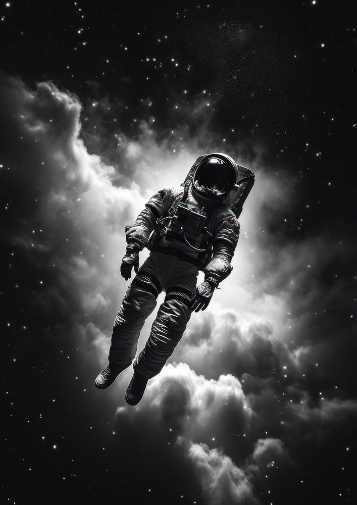 Photography of astronaut astronomy adventure motion.