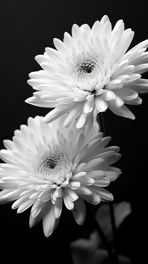 Photography of flowers monochrome blossom petal.
